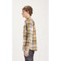 Kenntnisgecotton Bekleidung Larch regelmäßiges Fit Big Checked Shirt